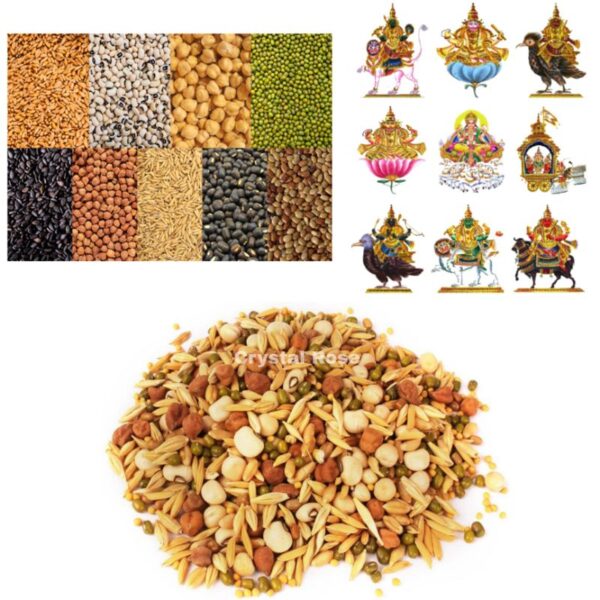 Navdhanya – Nine Sacred Grains for Pooja and Vedic Rituals