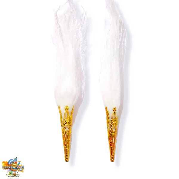 Chawar Set of 2 – Sacred Fly Whisks for Laddu Gopal Worship