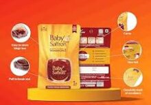 Original Baby Brand Saffron 1 grams (2 Packs of 0.5 gram each)