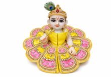 Embroidered Laddu Gopal Dress (Designer Poshak)