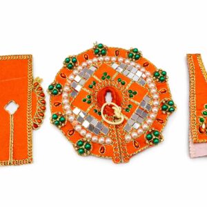 Dress your Laddu Gopal Ji in divine elegance 💗✨ This pink mirror work designer poshak set adds grace, devotion, and festive charm to your mandir 🙏 Perfect for Janmashtami, daily pooja, and special occasions 🌸 #laddugopal #kanhaji #krishnaposhak #mirrorworkdress #pinkposhak #balgopal #janmashtami #mandirdecor #devotionalvibes #spiritualindia