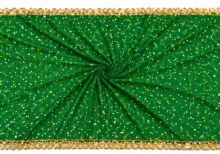 Green Chunri for Puja