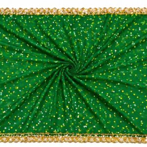 Green Chunri for Puja