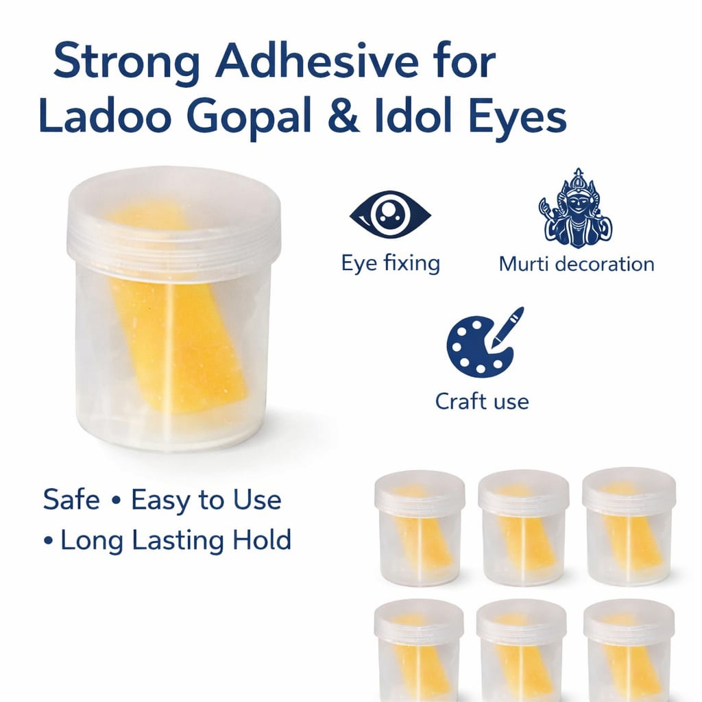 Strong Adhesive for Ladoo Gopal Eyes