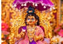 Bring home divine blessings with this beautifully crafted Laddu Gopal Idol with Umbrella Throne for Home Temple. ✨ Adorned with a royal singhasan and elegant chhatri, this idol adds spiritual charm and positive energy to your पूजा space. Perfect for daily worship, festive décor, and gifting on special occasions like Janmashtami. 🙏💛 Enhance your home temple with devotion, beauty, and grace through this exquisite Laddu Gopal idol. #LadduGopal #KrishnaIdol #BalGopal #HomeTemple #PujaDecor #SpiritualDecor #JanmashtamiSpecial #HinduGods #DivineBlessings #ReligiousDecor #Bhakti #TempleDecor #IndianTradition #GodIdol #FestiveDecor