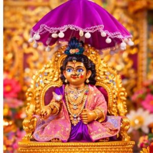 Bring home divine blessings with this beautifully crafted Laddu Gopal Idol with Umbrella Throne for Home Temple. ✨ Adorned with a royal singhasan and elegant chhatri, this idol adds spiritual charm and positive energy to your पूजा space. Perfect for daily worship, festive décor, and gifting on special occasions like Janmashtami. 🙏💛 Enhance your home temple with devotion, beauty, and grace through this exquisite Laddu Gopal idol. #LadduGopal #KrishnaIdol #BalGopal #HomeTemple #PujaDecor #SpiritualDecor #JanmashtamiSpecial #HinduGods #DivineBlessings #ReligiousDecor #Bhakti #TempleDecor #IndianTradition #GodIdol #FestiveDecor