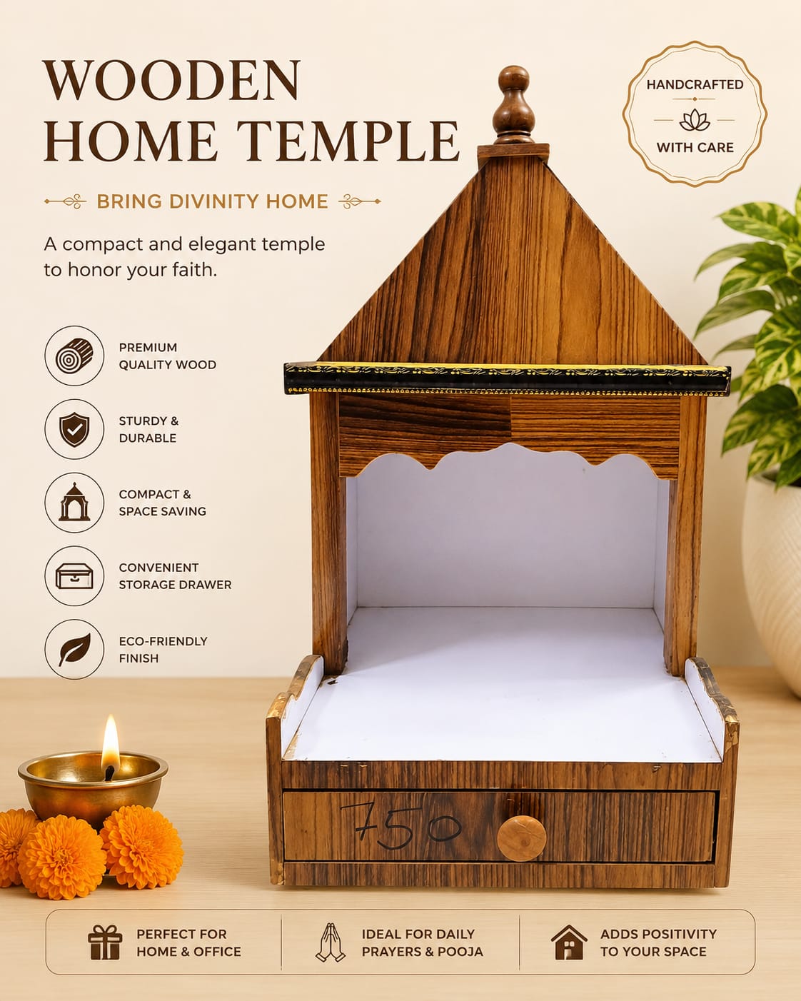Wooden Home Temple